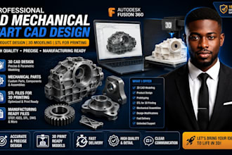 do 3d stl manufacturing 3d product cad design for mechanical product prototyping