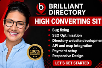 build brilliant wix business wordpress directory listingpro geodirectory website