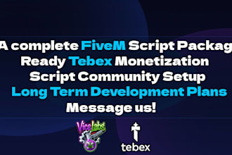 create you an complete fivem script ready for monetization