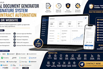 do legal document generator e signature contract automation firm app or website