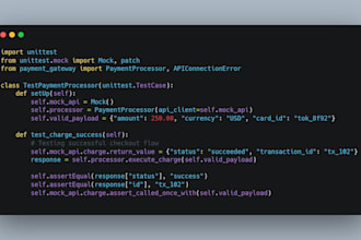 fix bugs, refactor code, and write unit tests rapidly
