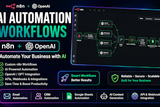 build ai automation workflows using n8n and openai