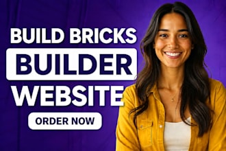 build a fast bricks builder wordpress website or convert figma to bricks