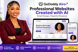 godaddy website redesign, develop godaddy, godaddy ai airo