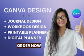 do journal design, workbook design, editable planner, printable planner in canva