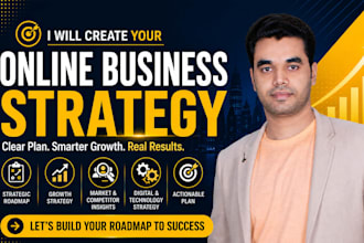 create your online business strategy and digital growth roadmap