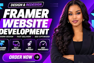 framer website redesign framer landing page framer website developer fix framer