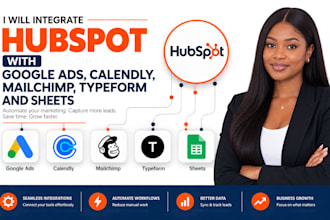 integrate hubspot with google ads calendly mailchimp typeform and sheets