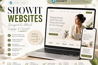 setup showit website design and redesign showit redesign