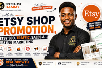 do etsy shop promotion etsy SEO traffic sales listing