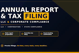 file your llc annual report and state business filing