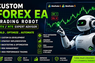 build and optimize a custom forex ea trading robot