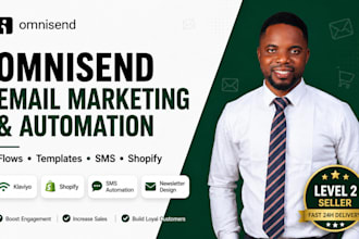 setup omnisend email marketing omnisend flows, klaviyo flows, shopify automation