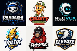 create a custom mascot or logo for your brand