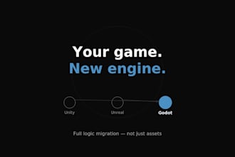migrate your unity or unreal engine game to godot