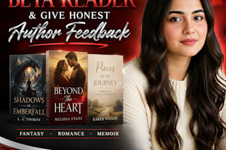 be your beta reader and give honest author feedback