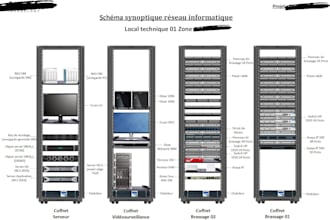 design professional ntework rack diagrams in microsoft visio