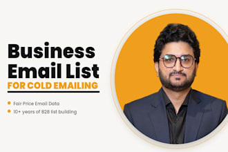 build cold calling and cold emailing lists for business marketing