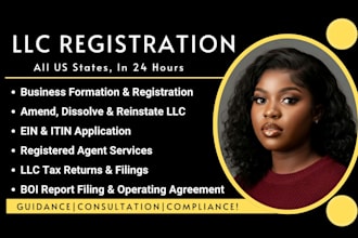 register US llc, do llc registration, ein in wyoming, new mexico, florida
