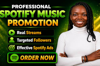 do spotify album promotion, spotify music track promotion