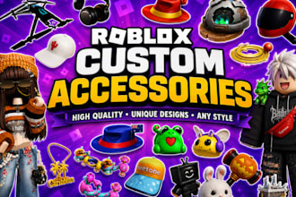 roblox ugc accessories custom 3d avatar items hats wearables virtual game assets
