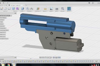 design airsoft accessories and precision 3d cad models