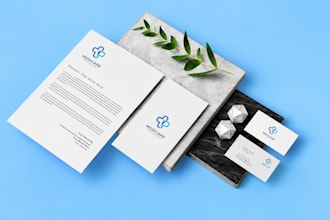 do an awesome medical, healthcare or pharma logo with full brand identity