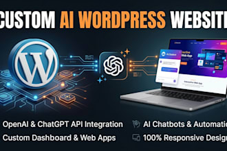 build a custom ai wordpress website with API integration