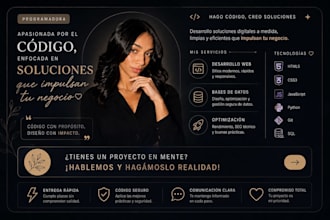 make your website professional and tailored to your business