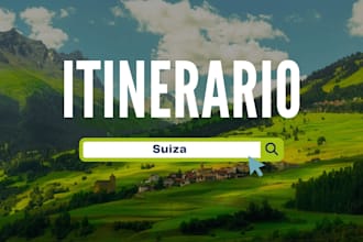 itinerario de viaje personalizado a suiza