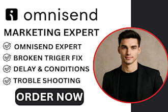 setup omnisend automation workflows  fix broken triggers delays conditions