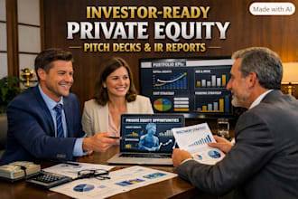 investor sponsor deal teaser ready ic memo private equity pitch decks ir reports