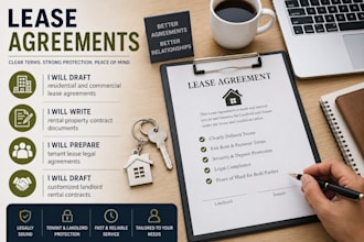 draft a bespoke commercial lease agreement
