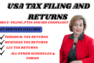 do USA tax returns llc tax USA tax filing business tax 1120 5472 1040 cpa