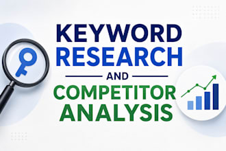 do SEO keyword research and competitor analysis
