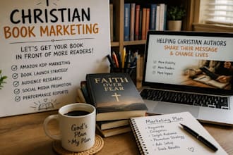promote your christian book with amazon KDP marketing
