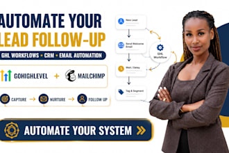 setup gohighlevel workflows expert mailchimp email automation ghl integration