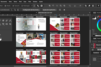 design a professional corporate brochure or company profile