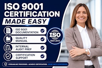 write iso 9001 qms documents for certification