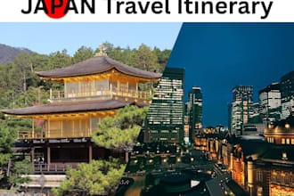 design a personalized japan travel itinerary