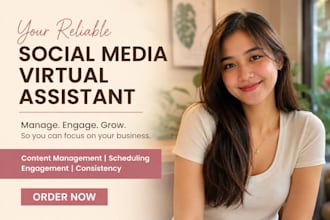 be your reliable social media virtual assistant