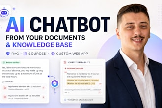 build an ai chatbot using your documents and knowledge base