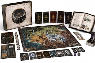 design board game card game tabletop game cards box rulebook tarot card game
