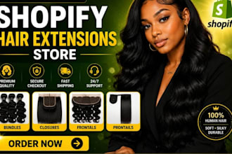 design hair extension website hair extention shopify store wix hair extension