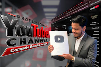 create and setup youtube channel