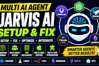 fix multi ai agent jarvis obsidian memory claude code open claw hermes vps mac