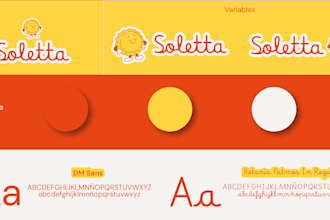design a professional brand logo and color palette