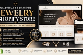 build jewelry website jewelry shopify handmade jewelry earrings  jewelry store