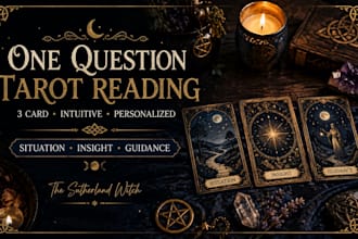 give you an intuitive tarot reading for a specific question