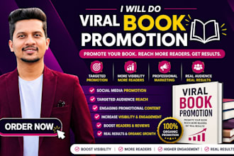 do viral amazon book promotion and ebooks marketing